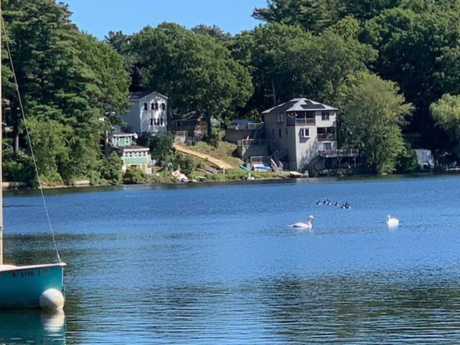 Lake Attitash Waterfront W/ Private Dock Amesbury Exteriér fotografie